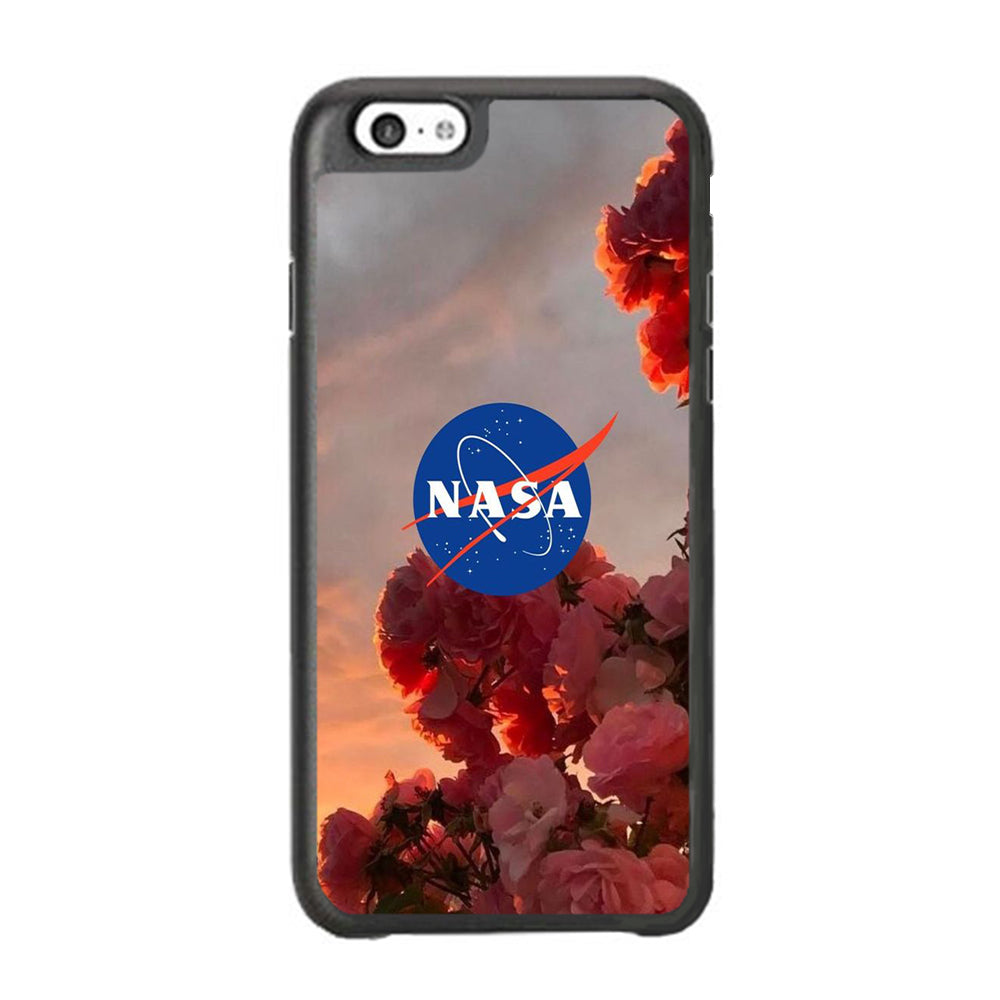 Nasa Logo Pink Flowers iPhone 6 | 6s Case-Xtracase