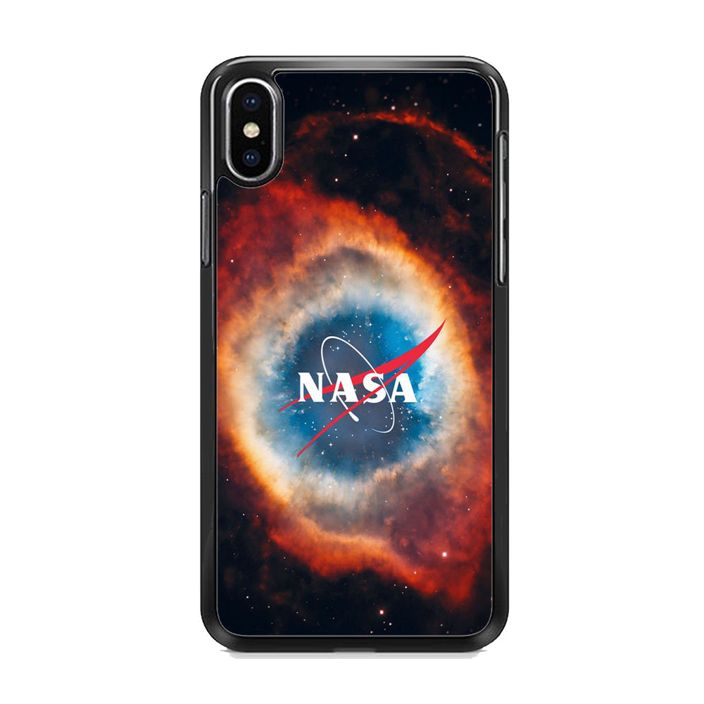 Nasa Nebula Logo iPhone XS Case-Xtracase