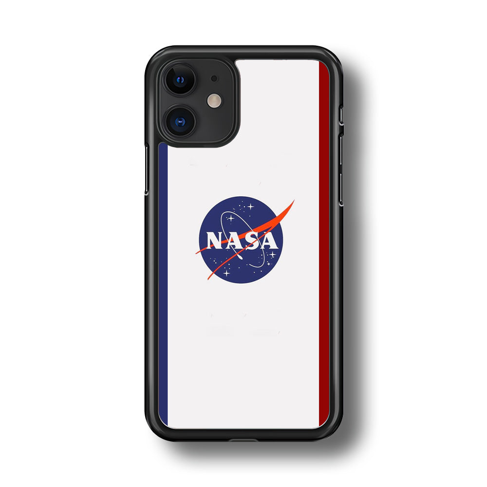 Nasa Stripe Blue Red Emblem iPhone 11 Case-Xtracase