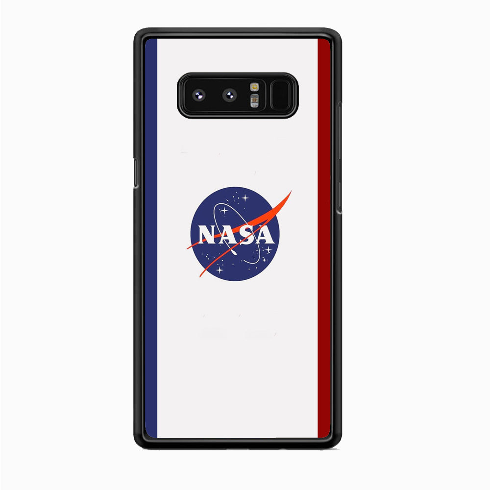 Nasa Stripe Blue Red Emblem Samsung Galaxy Note 8 Case-Xtracase