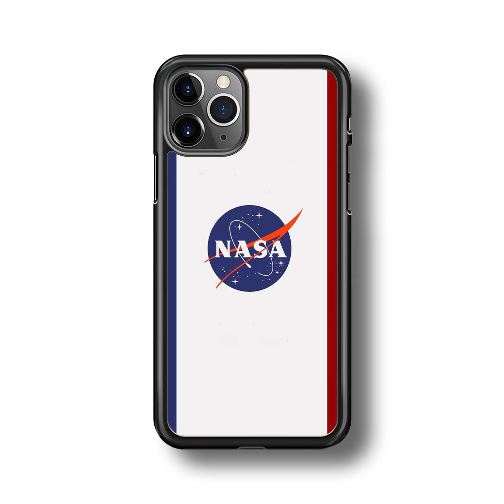 Nasa Stripe Blue Red Emblem iPhone 11 Pro Max Case-Xtracase