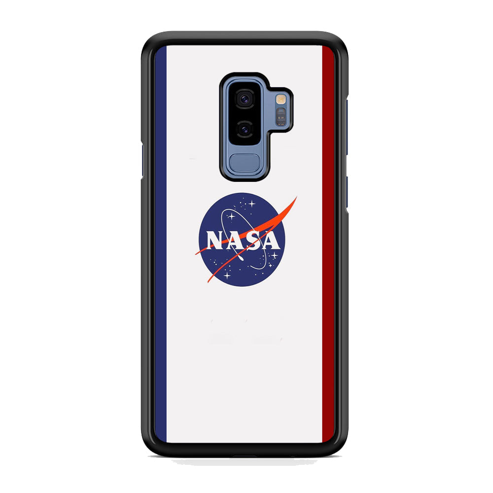 Nasa Stripe Blue Red Emblem Samsung Galaxy S9 Plus Case-Xtracase