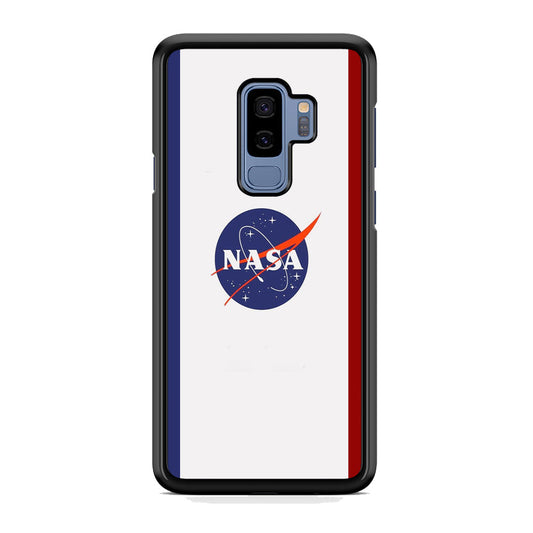 Nasa Stripe Blue Red Emblem Samsung Galaxy S9 Plus Case-Xtracase