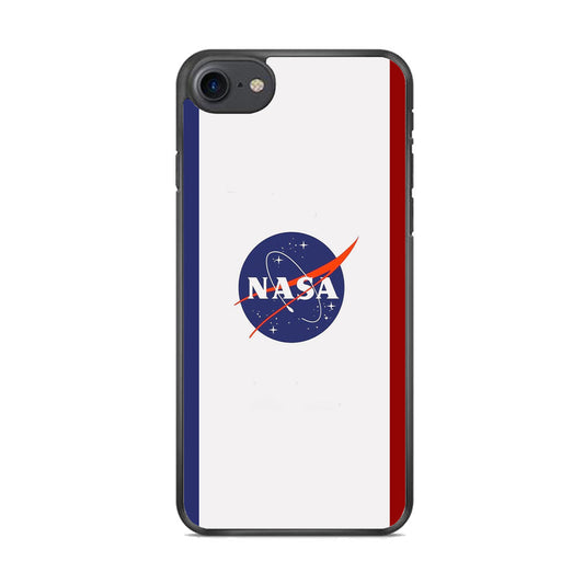 Nasa Stripe Blue Red Emblem iPhone 8 Case-Xtracase