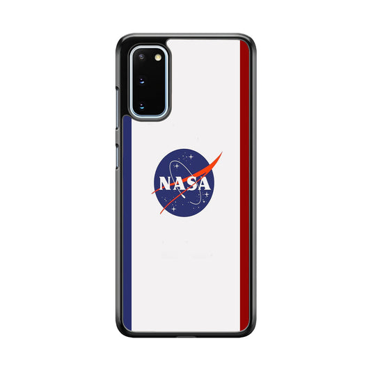 Nasa Stripe Blue Red Emblem Samsung Galaxy S20 Case-Xtracase