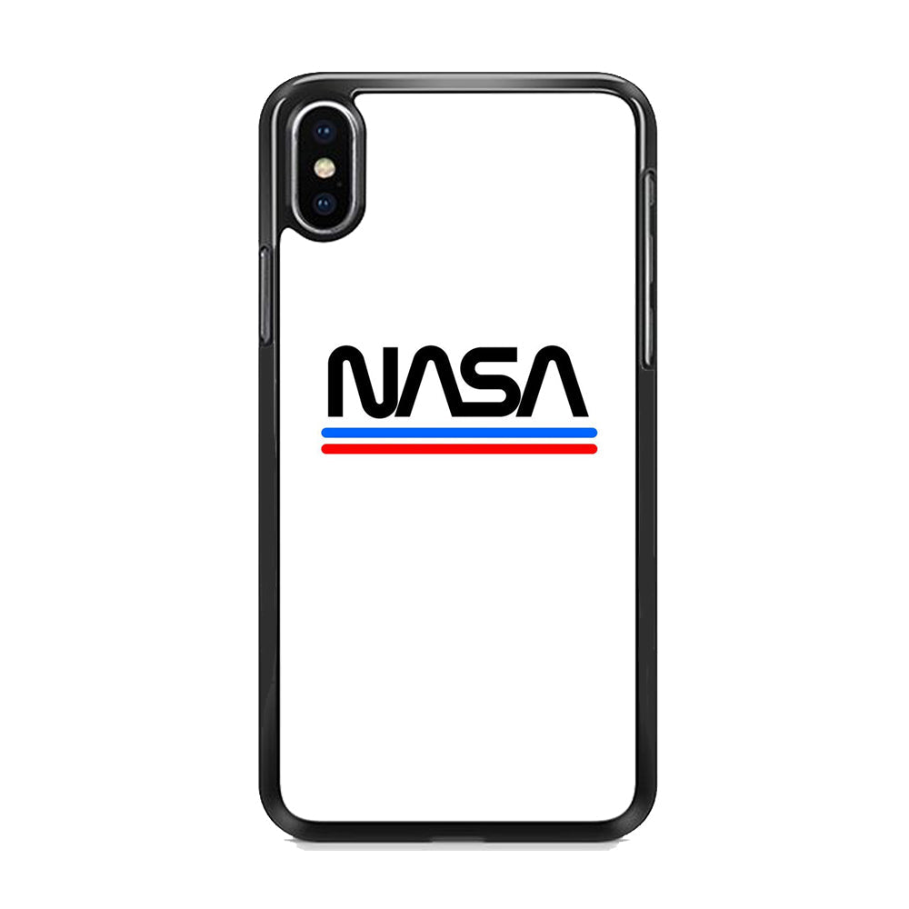 Nasa White Stripe iPhone X Case-Xtracase