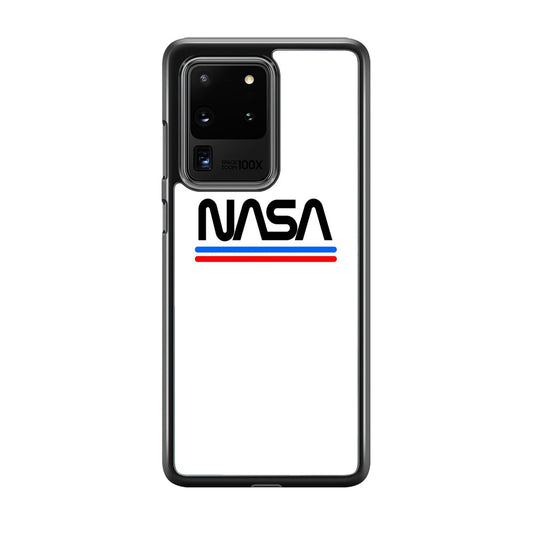 Nasa White Stripe Samsung Galaxy S20 Ultra Case-Xtracase
