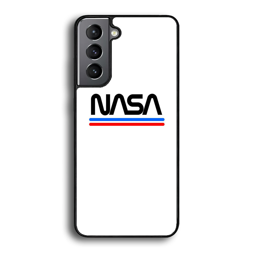 Nasa White Stripe Samsung Galaxy S21 Plus Case-Xtracase