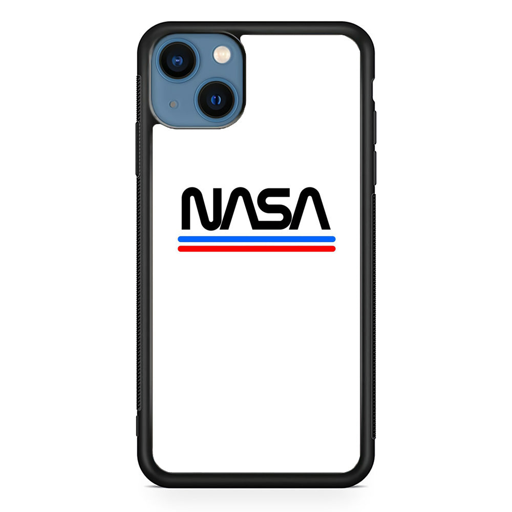 Nasa White Stripe iPhone 15 Plus Case-Xtracase