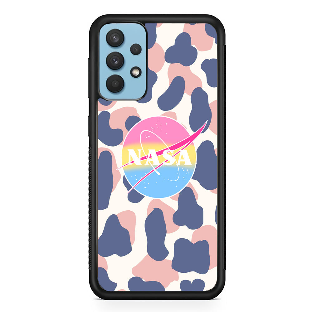 Nasa x Milky Patern Samsung Galaxy A32 Case-Xtracase