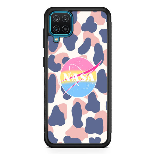 Nasa x Milky Patern Samsung Galaxy A12 Case-Xtracase
