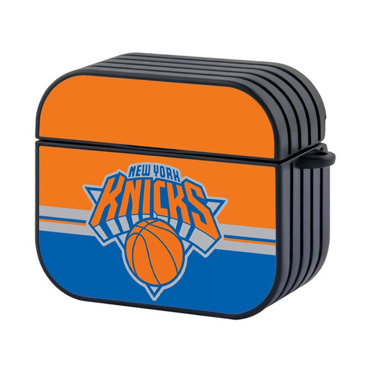New York Knicks Pride Color Hard Plastic Case Cover For Apple Airpods 4-Xtracase