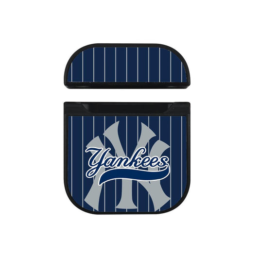 New York Yankees Surge in Blue Apple Airpods Case-Xtracase