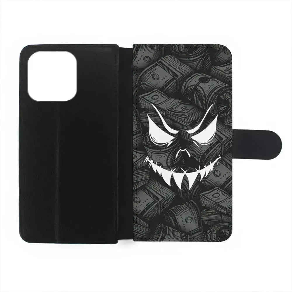 Nightmare from Your Money iPhone 13 Mini Case-Flip Wallet Case-Xtracase