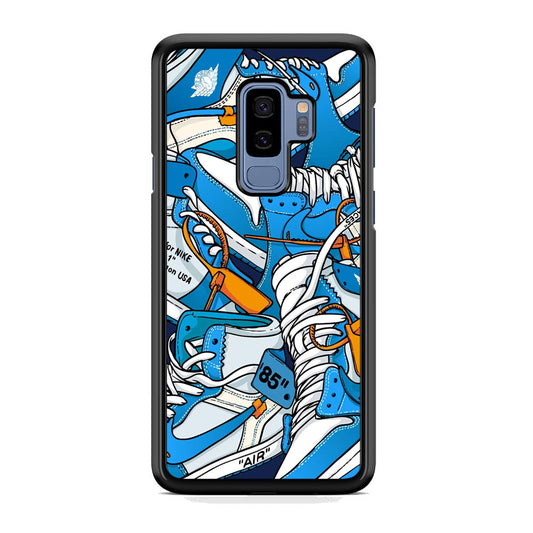 Nike Air Blue Samsung Galaxy S9 Plus Case-Xtracase