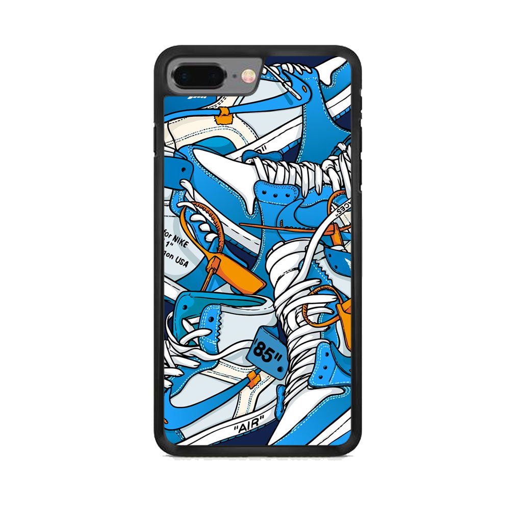 Nike Air Blue iPhone 8 Plus Case-Xtracase