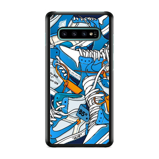 Nike Air Blue Samsung Galaxy S10 Plus Case-Xtracase