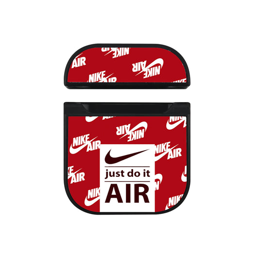 Nike Air Iconic in Red Apple AirPods Case - Xtracase