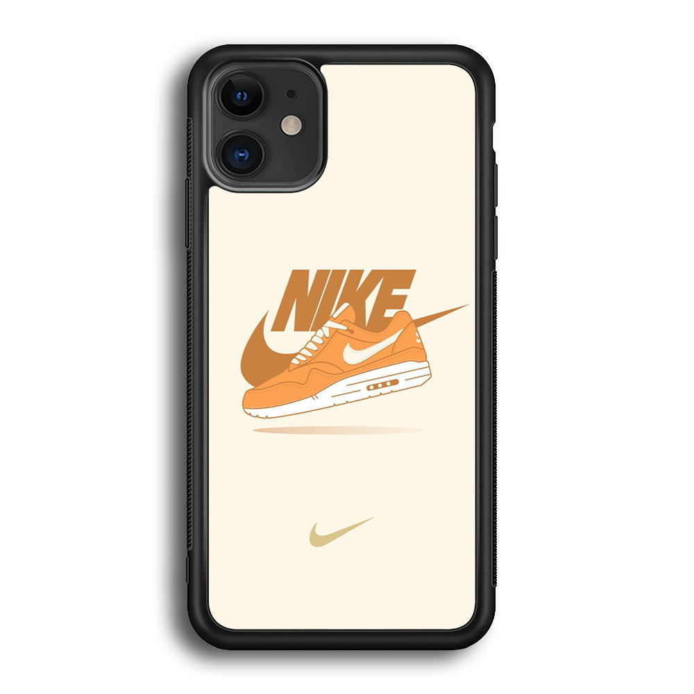 Nike Air Max Cream Shoes iPhone 12 Case-Xtracase