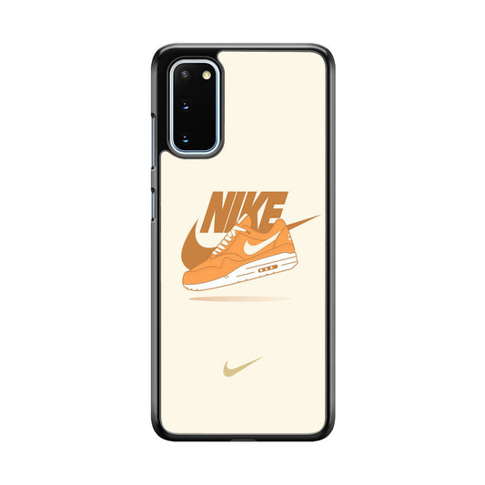 Nike Air Max Cream Shoes Samsung Galaxy S20 Case-Xtracase