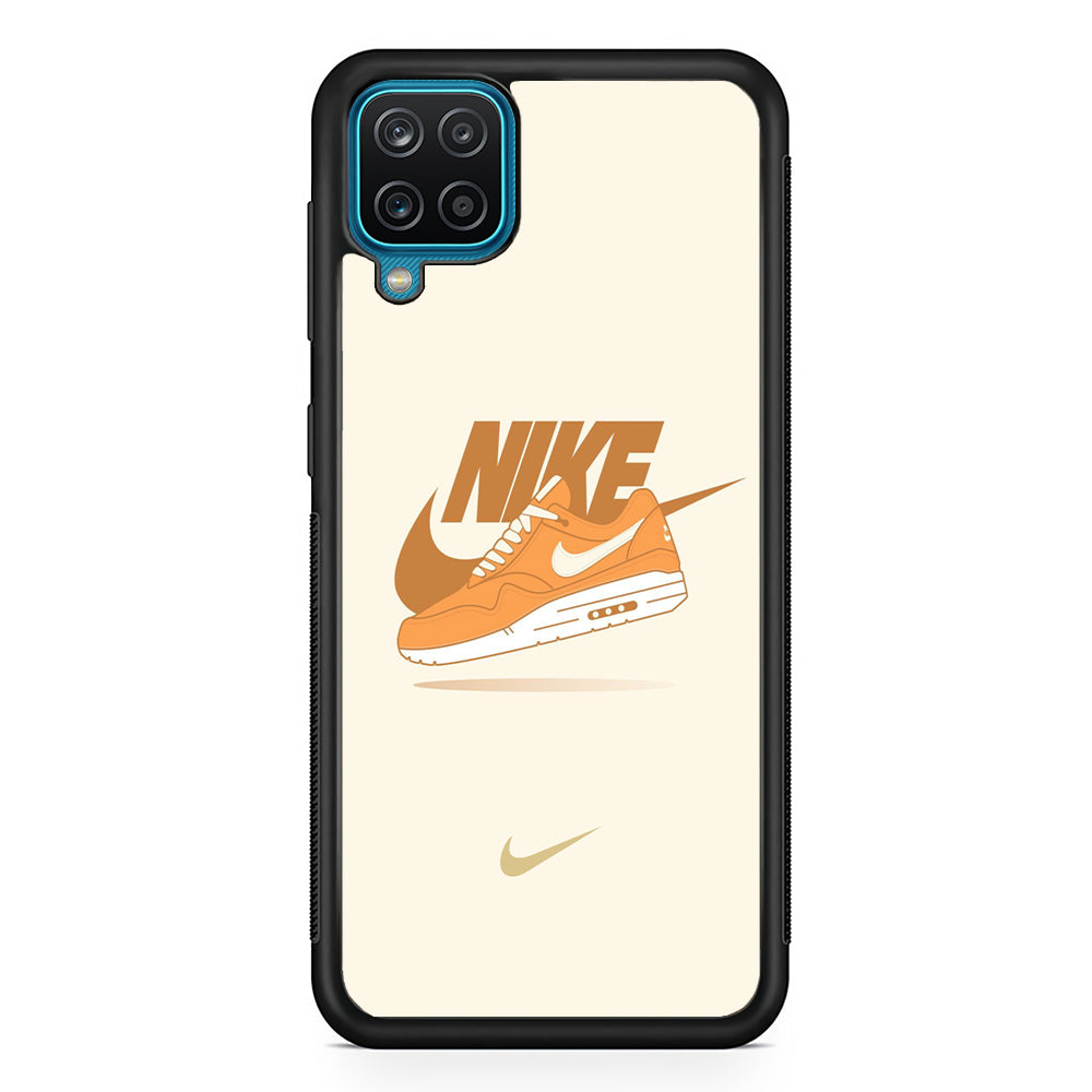 Nike Air Max Cream Shoes Samsung Galaxy A12 Case-Xtracase