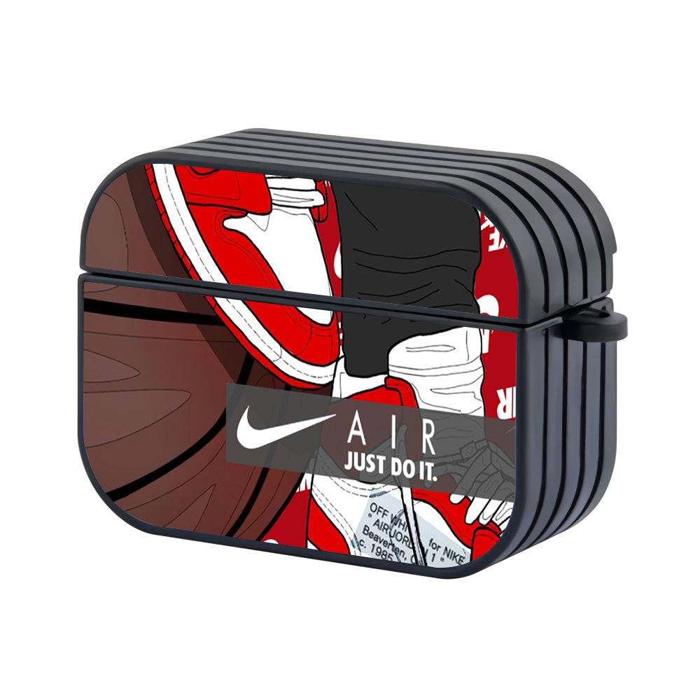 Nike Air Red Lava Apple Airpods Pro 2 Case - Xtracase