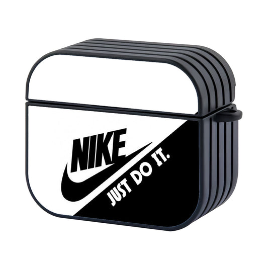 Nike Black and White Artwork Apple Airpods 4 Case - Xtracase