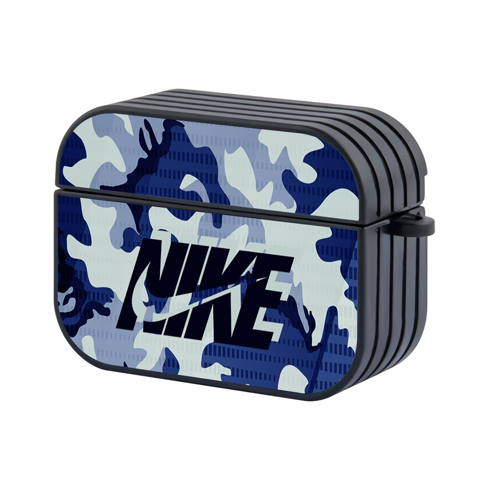 Nike Blue Camouflage Camo Apple Airpods Pro Case - Xtracase