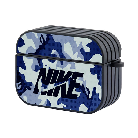Nike Blue Camouflage Camo Apple Airpods Pro Case - Xtracase