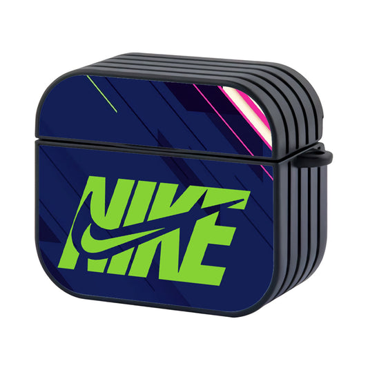 Nike Blue Futuristic Apple Airpods 4 Case - Xtracase