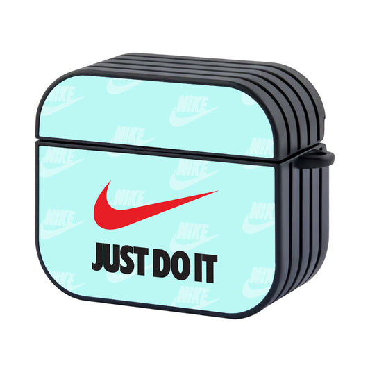Nike Blue Light Pattern Apple Airpods 4 Case - Xtracase