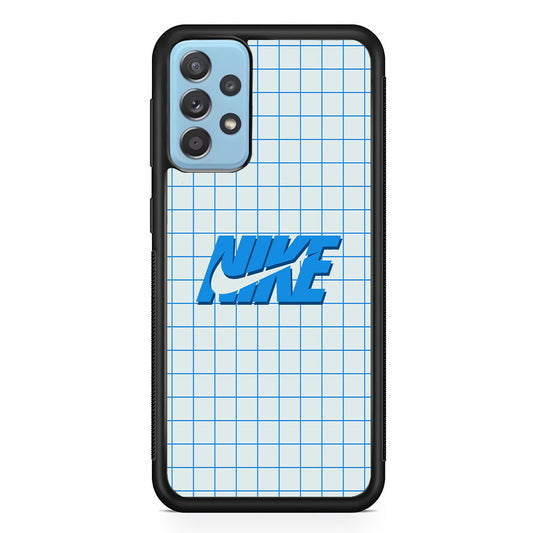 Nike Blue Square Spot Samsung Galaxy A72 Case-Xtracase