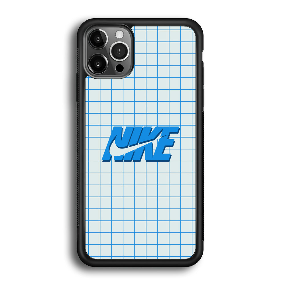 Nike Blue Square Spot iPhone 12 Pro Case-Xtracase