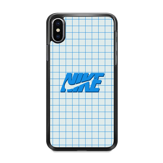 Nike Blue Square Spot iPhone X Case-Xtracase