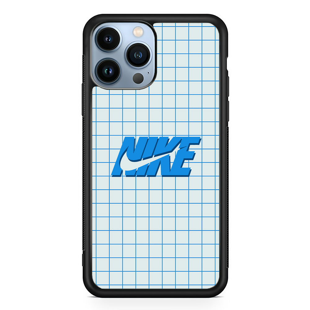 Nike Blue Square Spot iPhone 14 Pro Case-Xtracase