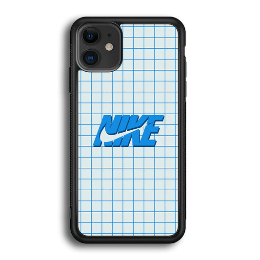 Nike Blue Square Spot iPhone 12 Case-Xtracase