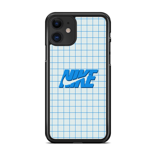 Nike Blue Square Spot iPhone 11 Case-Xtracase