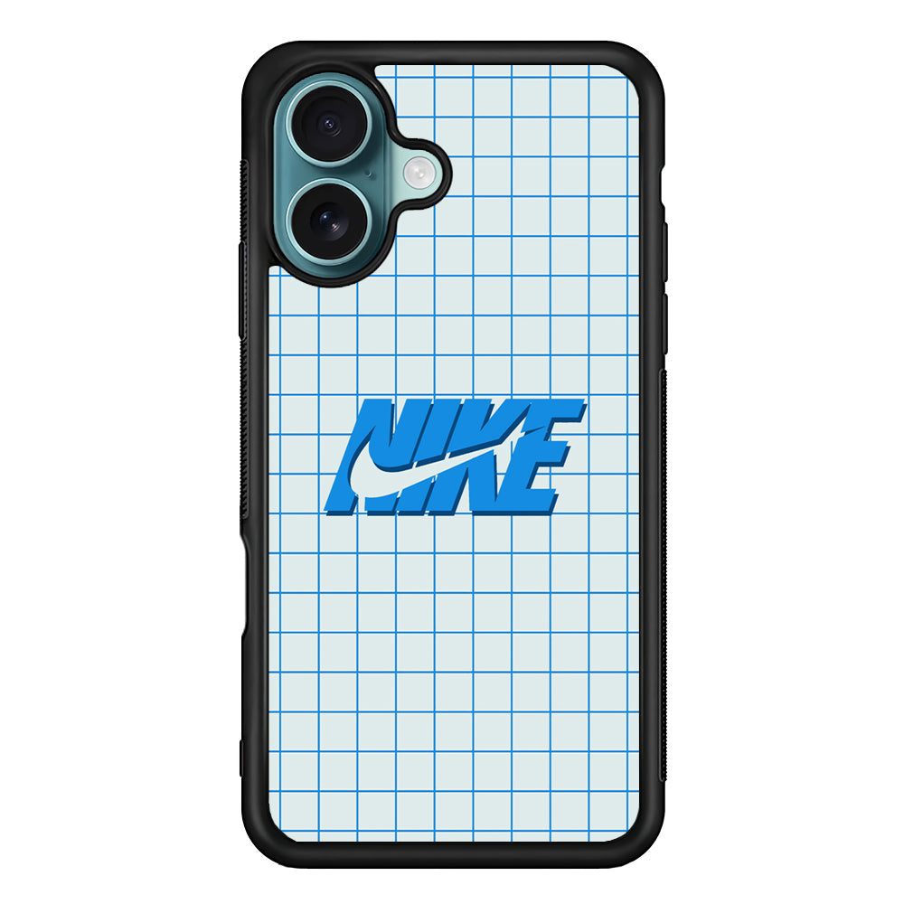 Nike Blue Square Spot iPhone 16 Plus Case - Xtracase