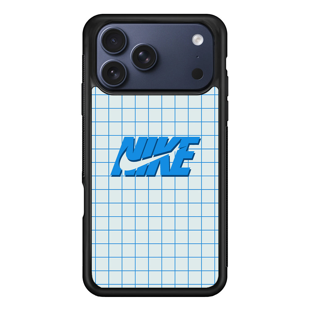Nike Blue Square Spot iPhone 17 Pro Case - Xtracase