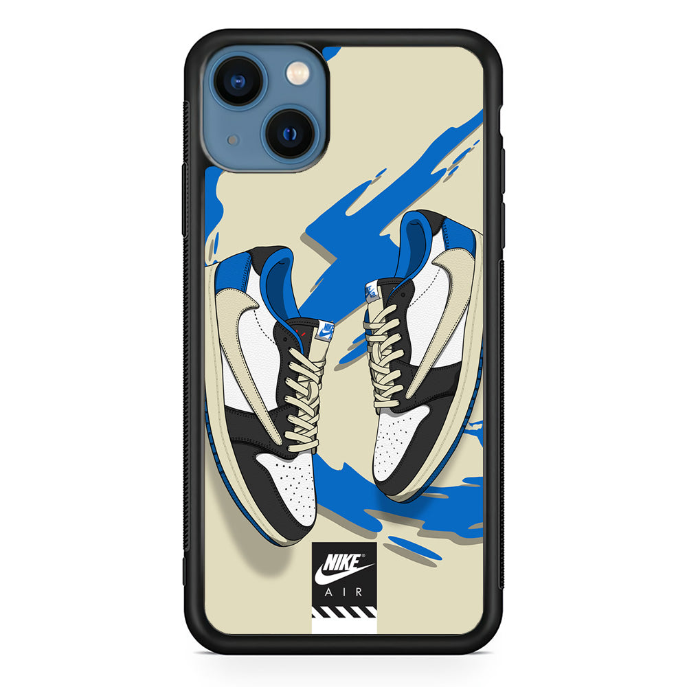Nike Blue Whirlwind iPhone 13 Case-Xtracase