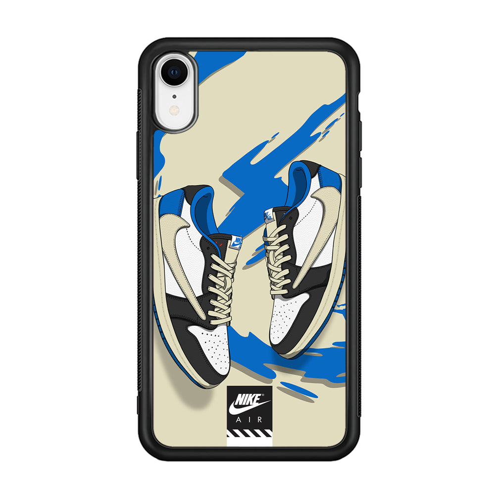 Nike Blue Whirlwind iPhone XR Case-Xtracase