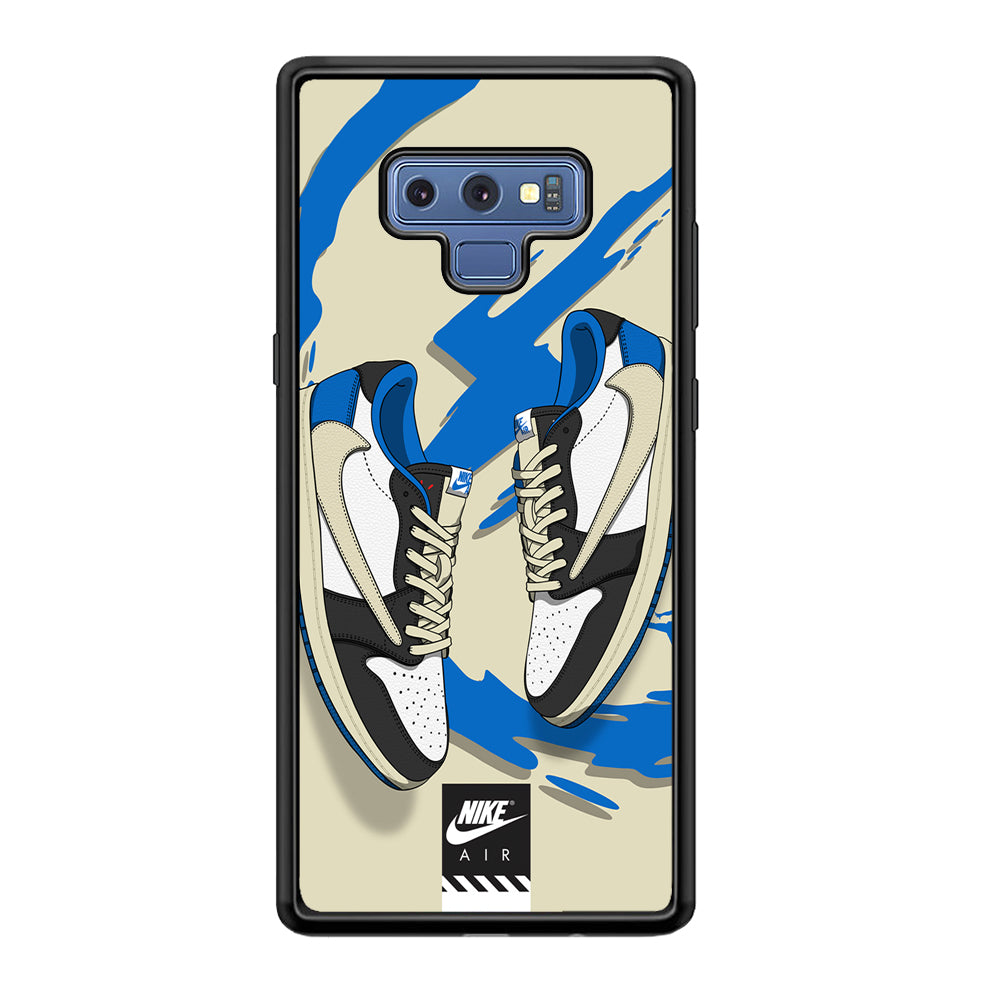 Nike Blue Whirlwind Samsung Galaxy Note 9 Case-Xtracase