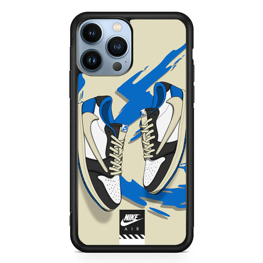 Nike Blue Whirlwind iPhone 14 Pro Case-Xtracase