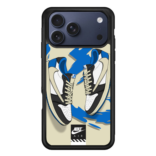 Nike Blue Whirlwind iPhone 17 Pro Case - Xtracase