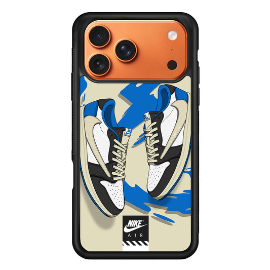 Nike Blue Whirlwind iPhone 17 Pro Max Case