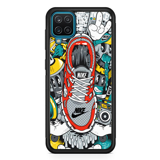 Nike Bold Scream Samsung Galaxy A12 Case-Xtracase
