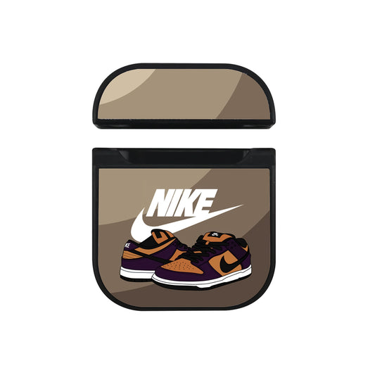 Nike Brown Round Layer Apple AirPods Case - Xtracase