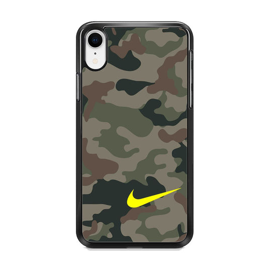Nike Camo Yellow Alert iPhone XR Case-Xtracase