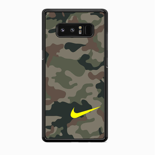 Nike Camo Yellow Alert Samsung Galaxy Note 8 Case-Xtracase