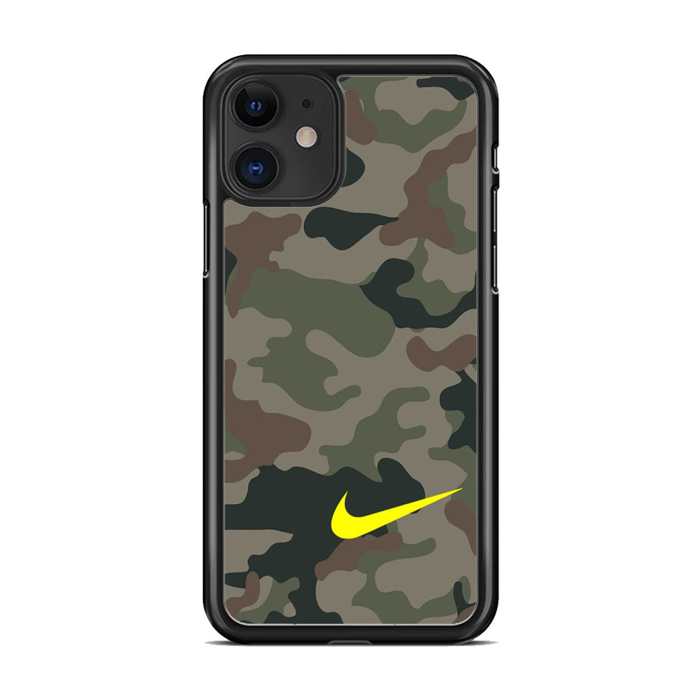 Nike Camo Yellow Alert iPhone 11 Case-Xtracase